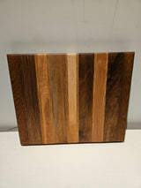 TXTRENDING Snijplank van Massief Hout – Eiken, Beuken, Noten & Afromosia | 35×29×3,5 cm | Handgemaakt