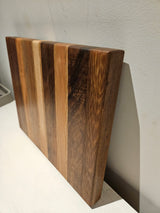 TXTRENDING Snijplank van Massief Hout – Eiken, Beuken, Noten & Afromosia | 35×29×3,5 cm | Handgemaakt