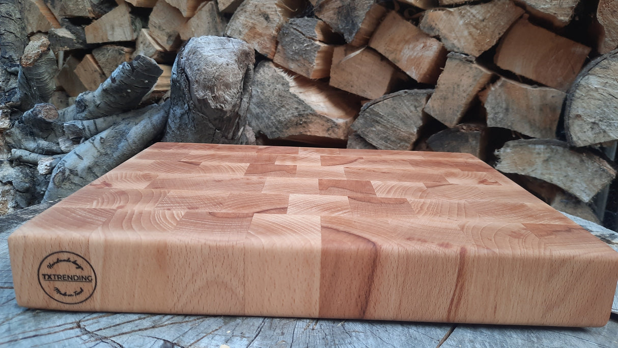 🪵  Kopshouten Snijplank Beukenhouten– Ambacht & Duurzaamheid (ref. 05)