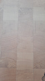 TXTRENDING Kopshouten Snijplank Beukenhout 29×33×4,5 cm | Dubbelzijdig